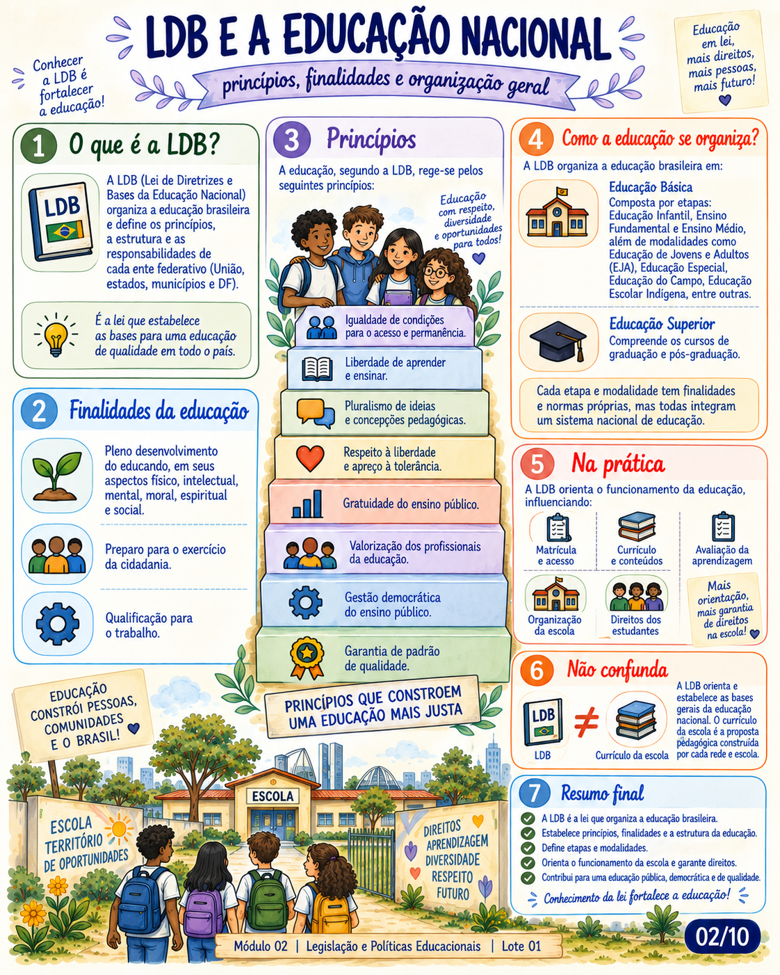 Avaliação da Aprendizagem em formato visual SEDF