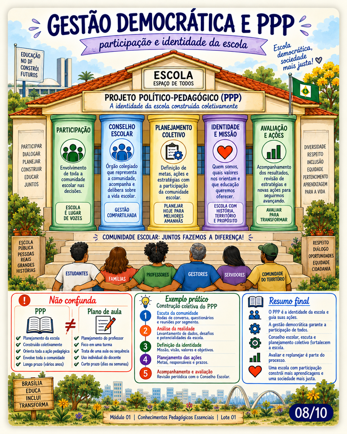 Mapa visual 8 do Kit SEDF