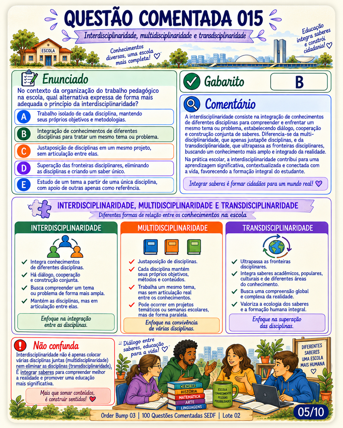 Simulado extra 2 para SEDF