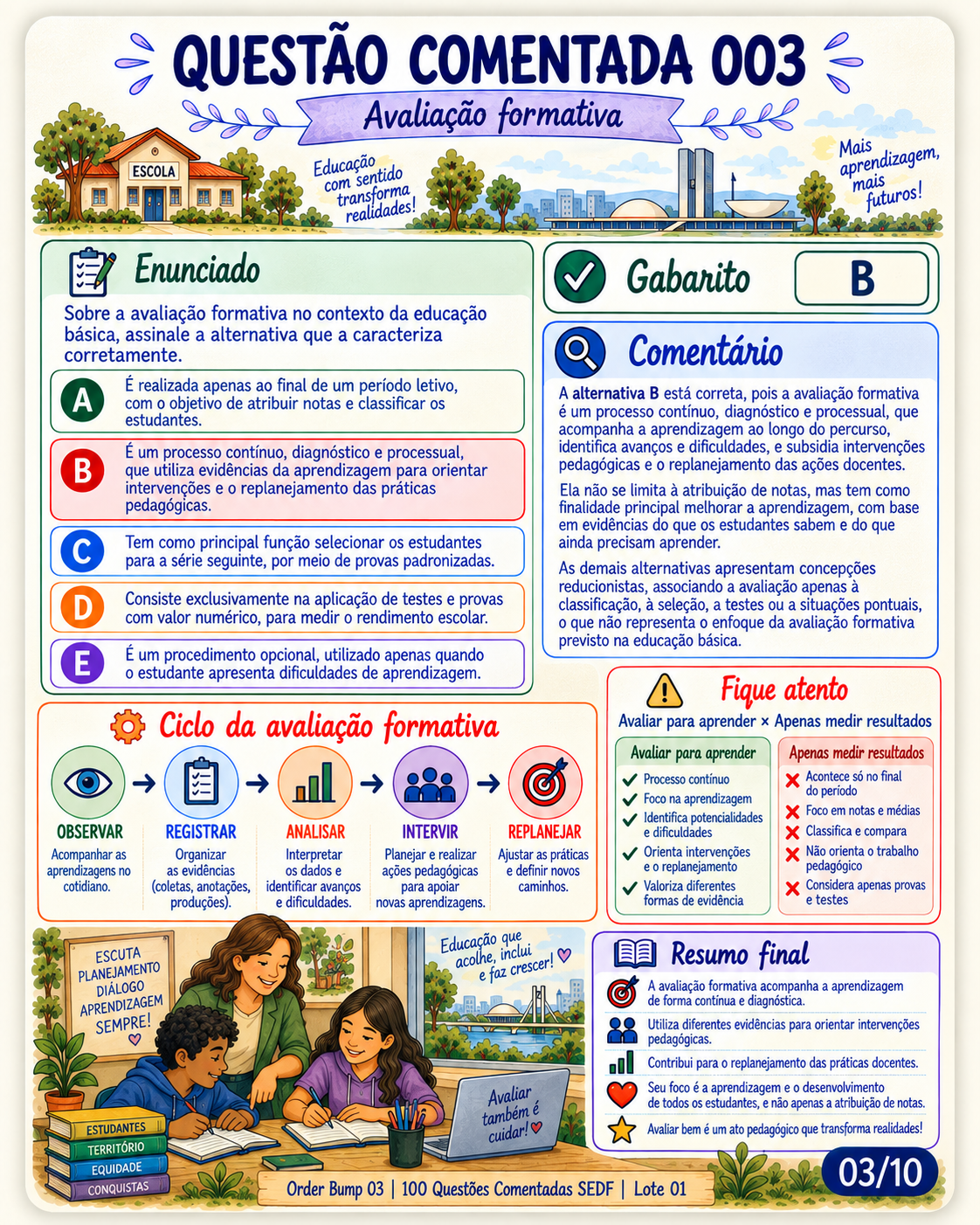 Simulado extra 6 para SEDF