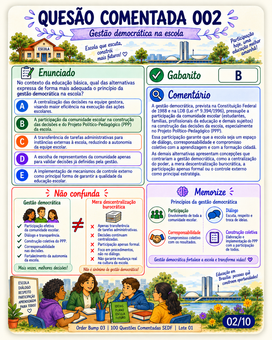 Simulado extra 7 para SEDF