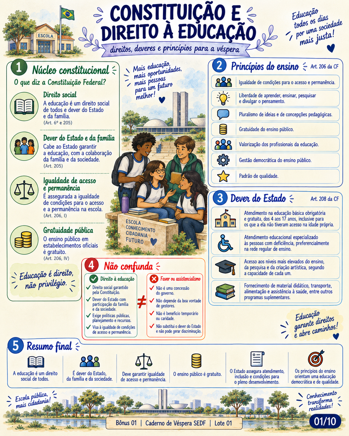 Simulado extra 9 para SEDF
